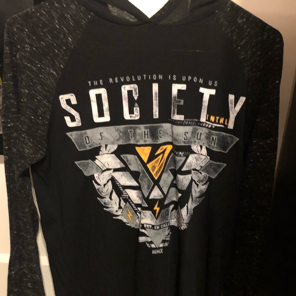 Society Brand Long Sleeve Hoodie!!